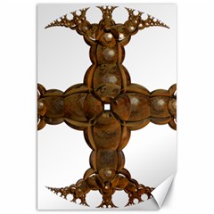 Cross Golden Cross Design 3d Canvas 20  X 30   by Nexatart