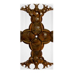 Cross Golden Cross Design 3d Shower Curtain 36  X 72  (stall)  by Nexatart