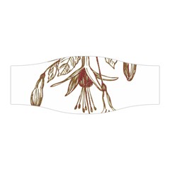 Floral Spray Gold And Red Pretty Stretchable Headband