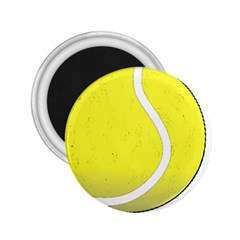 Tennis Ball Ball Sport Fitness 2 25  Magnets by Nexatart