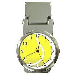 Tennis Ball Ball Sport Fitness Money Clip Watches by Nexatart