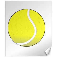 Tennis Ball Ball Sport Fitness Canvas 8  X 10  by Nexatart