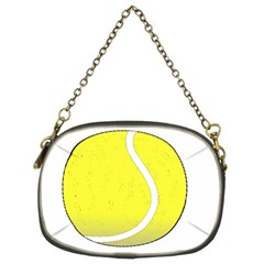 Tennis Ball Ball Sport Fitness Chain Purses (two Sides)  by Nexatart