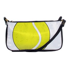 Tennis Ball Ball Sport Fitness Shoulder Clutch Bags by Nexatart