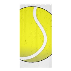 Tennis Ball Ball Sport Fitness Shower Curtain 36  X 72  (stall)  by Nexatart