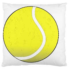 Tennis Ball Ball Sport Fitness Standard Flano Cushion Case (one Side) by Nexatart