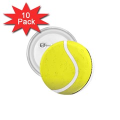 Tennis Ball Ball Sport Fitness 1 75  Buttons (10 Pack) by Nexatart