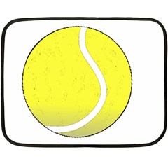 Tennis Ball Ball Sport Fitness Fleece Blanket (mini) by Nexatart