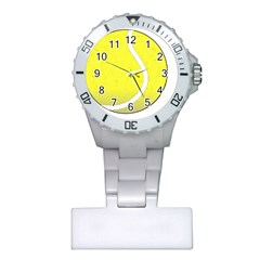 Tennis Ball Ball Sport Fitness Plastic Nurses Watch by Nexatart