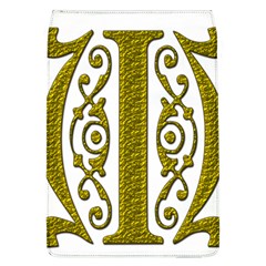 Gold Scroll Design Ornate Ornament Flap Covers (l)  by Nexatart