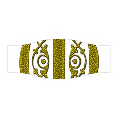 Gold Scroll Design Ornate Ornament Stretchable Headband