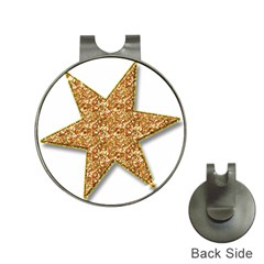 Star Glitter Hat Clips With Golf Markers by Nexatart