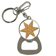 Star Glitter Button Necklaces