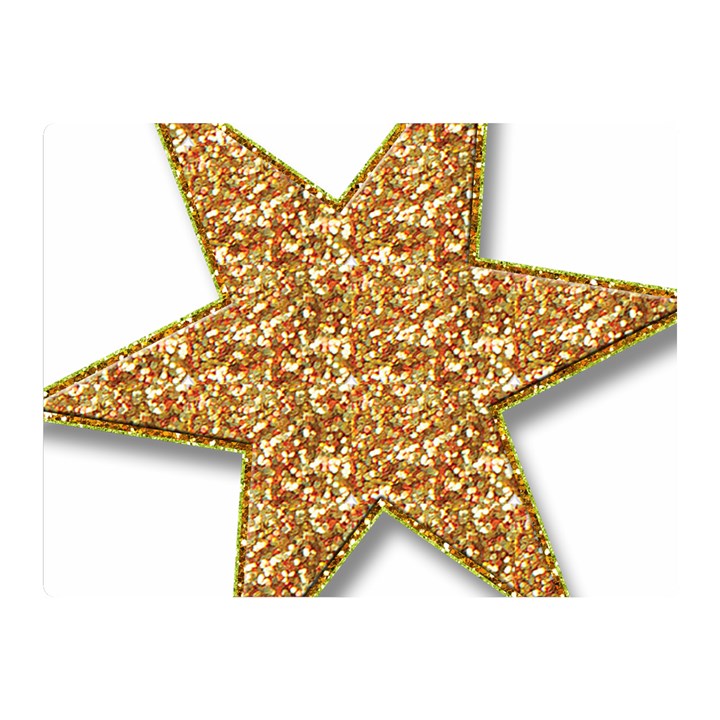 Star Glitter Double Sided Flano Blanket (Mini) 