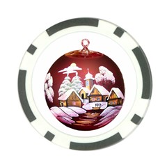 Christmas Decor Christmas Ornaments Poker Chip Card Guard by Nexatart