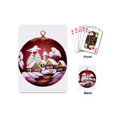 Christmas Decor Christmas Ornaments Playing Cards (mini)  by Nexatart