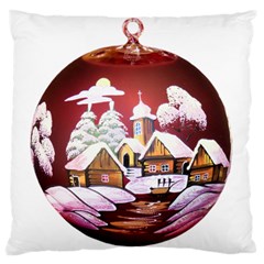 Christmas Decor Christmas Ornaments Large Cushion Case (one Side)