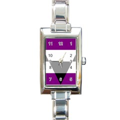 Aegosexual Autochorissexual Flag Rectangle Italian Charm Watch by Mariart