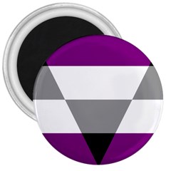 Aegosexual Autochorissexual Flag 3  Magnets