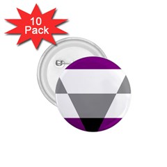 Aegosexual Autochorissexual Flag 1 75  Buttons (10 Pack)