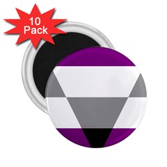 Aegosexual Autochorissexual Flag 2 25  Magnets (10 Pack) 