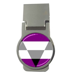 Aegosexual Autochorissexual Flag Money Clips (round) 