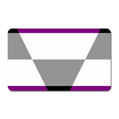 Aegosexual Autochorissexual Flag Magnet (rectangular) by Mariart