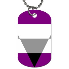 Aegosexual Autochorissexual Flag Dog Tag (one Side) by Mariart