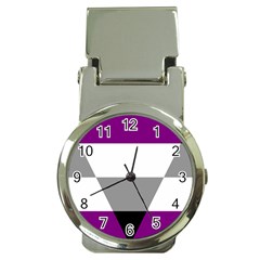 Aegosexual Autochorissexual Flag Money Clip Watches by Mariart