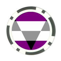 Aegosexual Autochorissexual Flag Poker Chip Card Guard