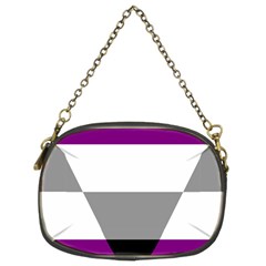 Aegosexual Autochorissexual Flag Chain Purses (two Sides)  by Mariart