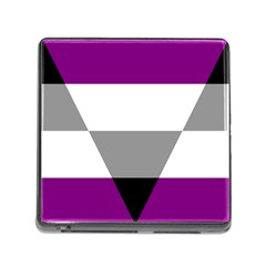 Aegosexual Autochorissexual Flag Memory Card Reader (square) by Mariart