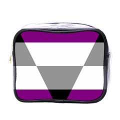 Aegosexual Autochorissexual Flag Mini Toiletries Bags by Mariart