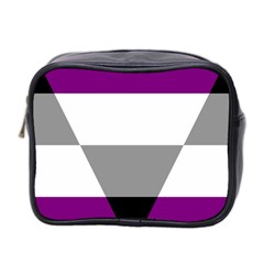 Aegosexual Autochorissexual Flag Mini Toiletries Bag 2-side by Mariart