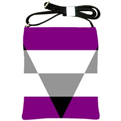 Aegosexual Autochorissexual Flag Shoulder Sling Bags