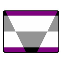 Aegosexual Autochorissexual Flag Fleece Blanket (small) by Mariart