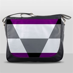 Aegosexual Autochorissexual Flag Messenger Bags