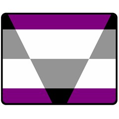 Aegosexual Autochorissexual Flag Double Sided Fleece Blanket (medium) 