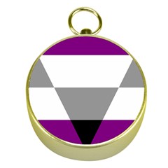 Aegosexual Autochorissexual Flag Gold Compasses by Mariart