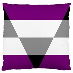 Aegosexual Autochorissexual Flag Large Flano Cushion Case (one Side) by Mariart