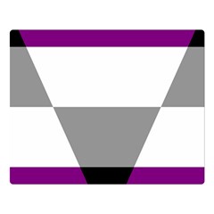 Aegosexual Autochorissexual Flag Double Sided Flano Blanket (large)  by Mariart