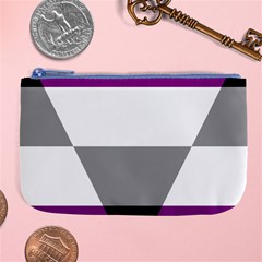 Aegosexual Autochorissexual Flag Large Coin Purse