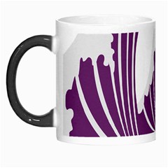 Waves Purple Wave Water Chevron Sea Beach Morph Mugs by Mariart