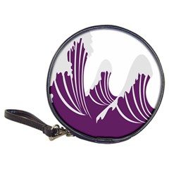 Waves Purple Wave Water Chevron Sea Beach Classic 20-cd Wallets