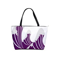 Waves Purple Wave Water Chevron Sea Beach Shoulder Handbags