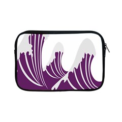 Waves Purple Wave Water Chevron Sea Beach Apple Ipad Mini Zipper Cases by Mariart