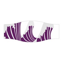 Waves Purple Wave Water Chevron Sea Beach Stretchable Headband