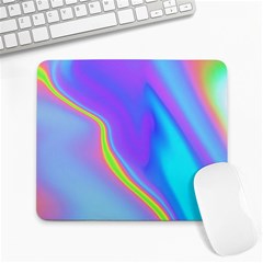 Aurora Color Rainbow Space Blue Sky Purple Yellow Large Mousepads