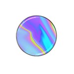 Aurora Color Rainbow Space Blue Sky Purple Yellow Hat Clip Ball Marker (4 pack) Front