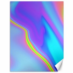 Aurora Color Rainbow Space Blue Sky Purple Yellow Canvas 36  X 48   by Mariart